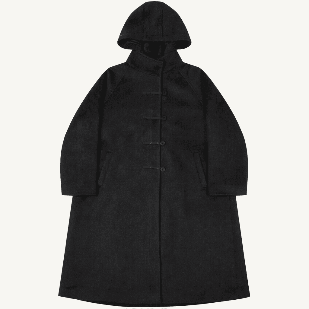 [새상품] 미세키서울 후드 롱 코트 duffle Coat CHARCOAL 아우터