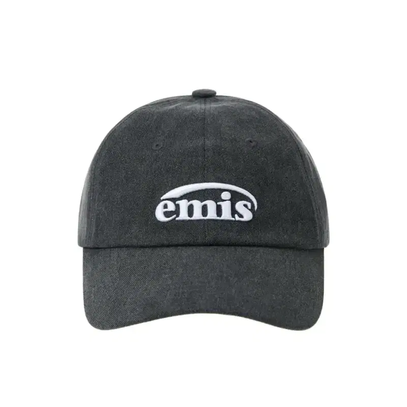 정품 미착용 새상품)emis이미스 피그먼트 자수 로고 볼캡-블랙 2