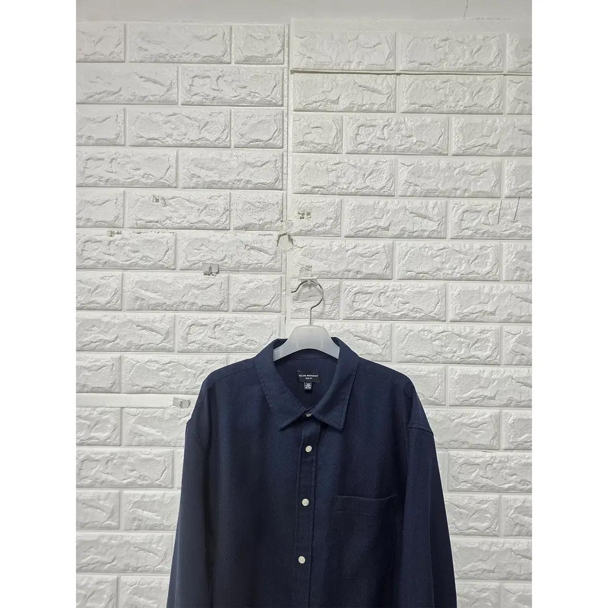 XL 20ss 클럽모나코 네이비 셔츠 E935 6