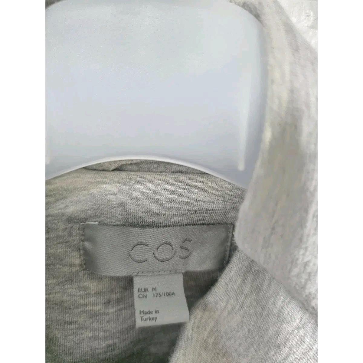 M-L 코스 COS 그레이 집업 자켓 E950 3