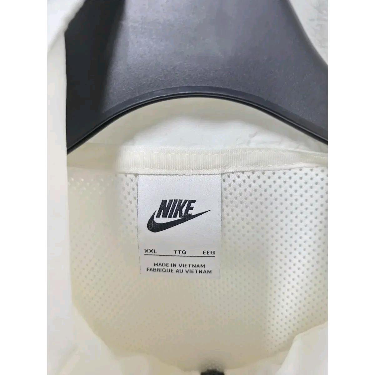 2XL 나이키 화이트 빅스우시 바람막이 E952 3