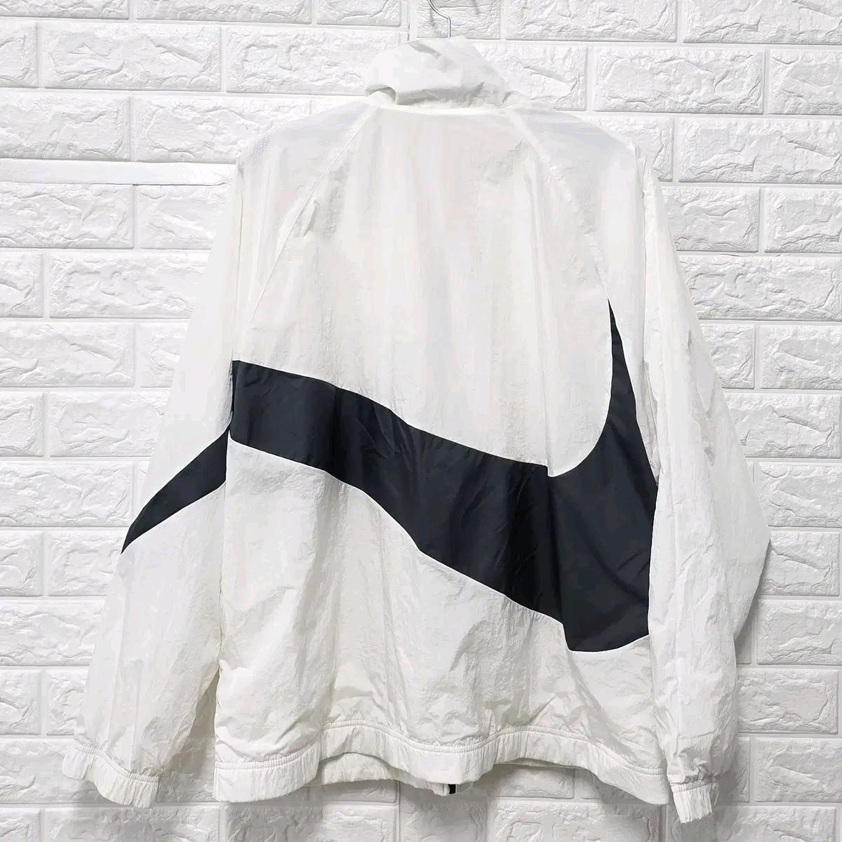2XL 나이키 화이트 빅스우시 바람막이 E952 5