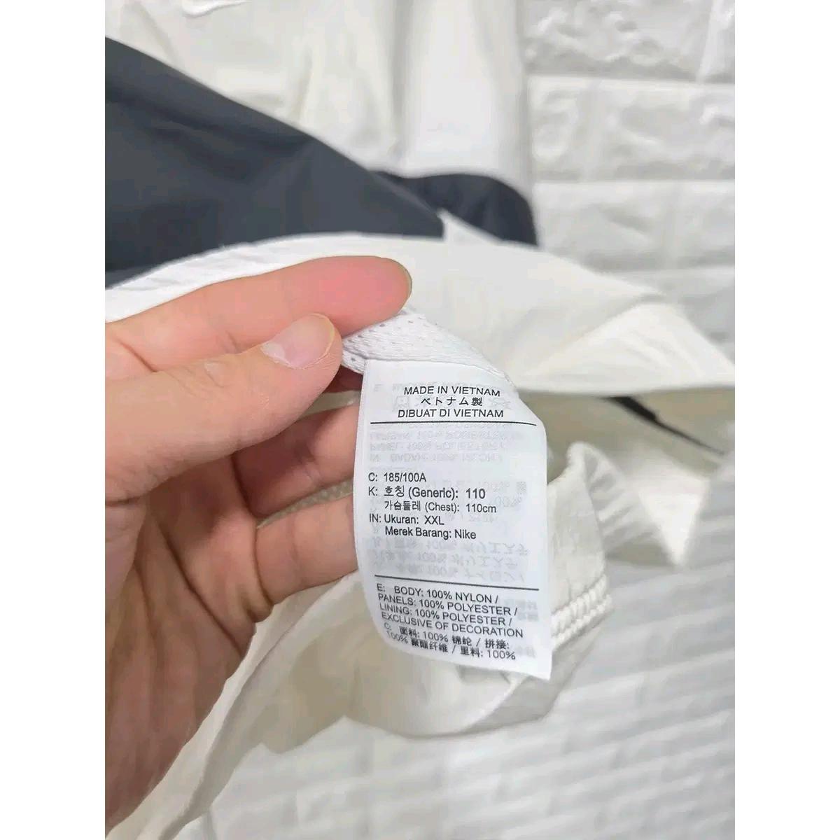 2XL 나이키 화이트 빅스우시 바람막이 E952 4