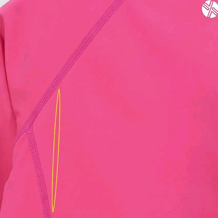 젝시믹스 여 춘추 핏티드 기능성 9부소매크롭티 핑크 (HU46914) 6
