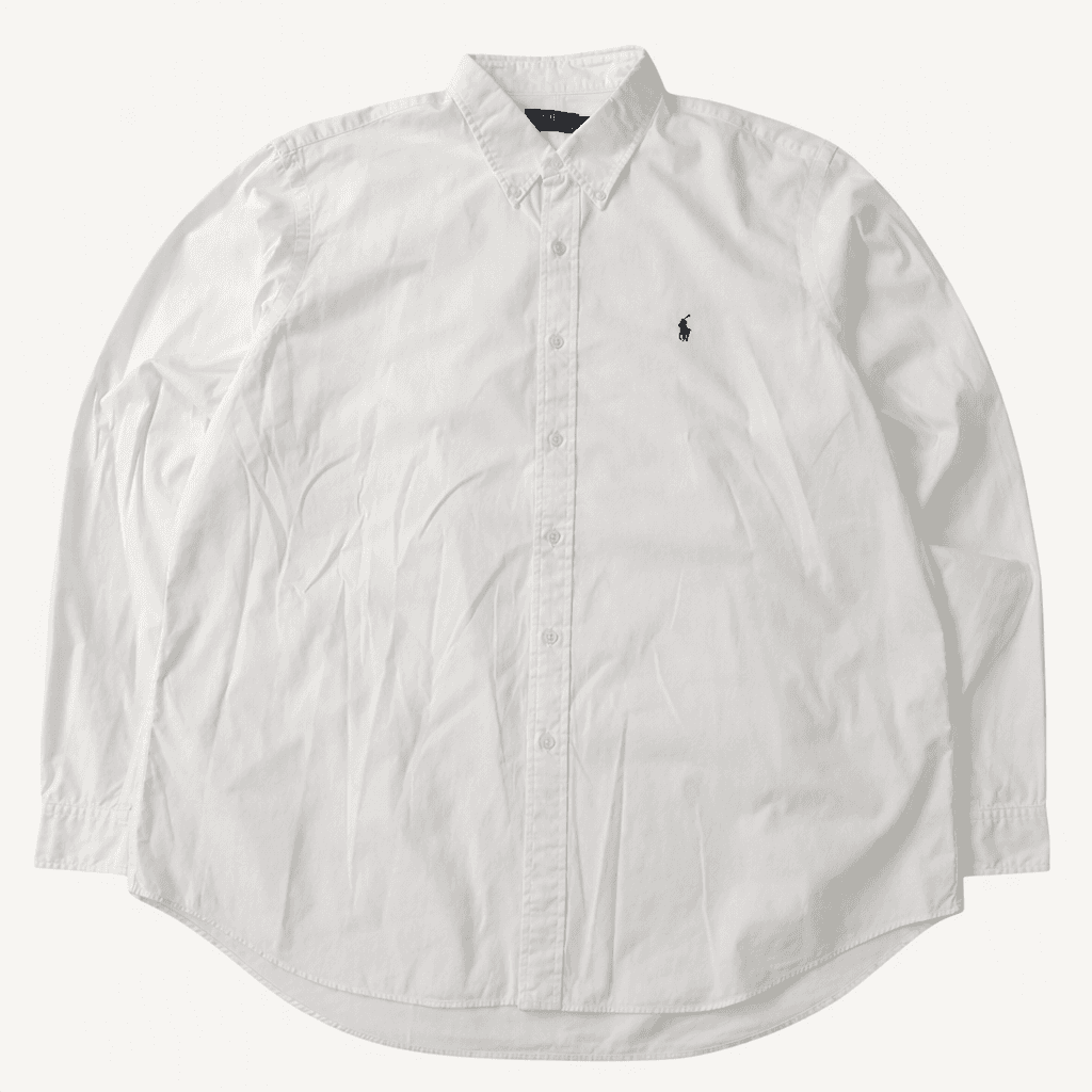 CC118 2XL 폴로 00s 화이트 셔츠 남방 착용컷