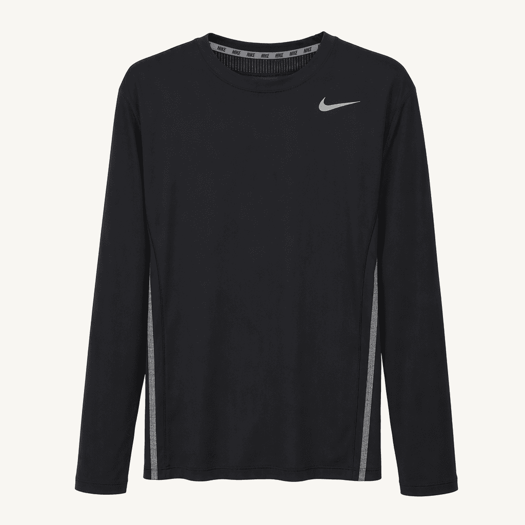L,100 )) NIKE 나이키 드라이핏 긴팔티셔츠 ! 깔끔한 디자인~ 착용컷
