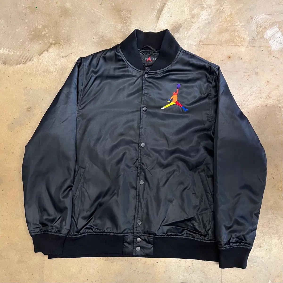 XXL 조던 블랙 바시티 자켓 3