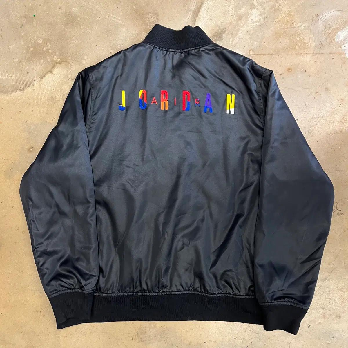 XXL 조던 블랙 바시티 자켓 4