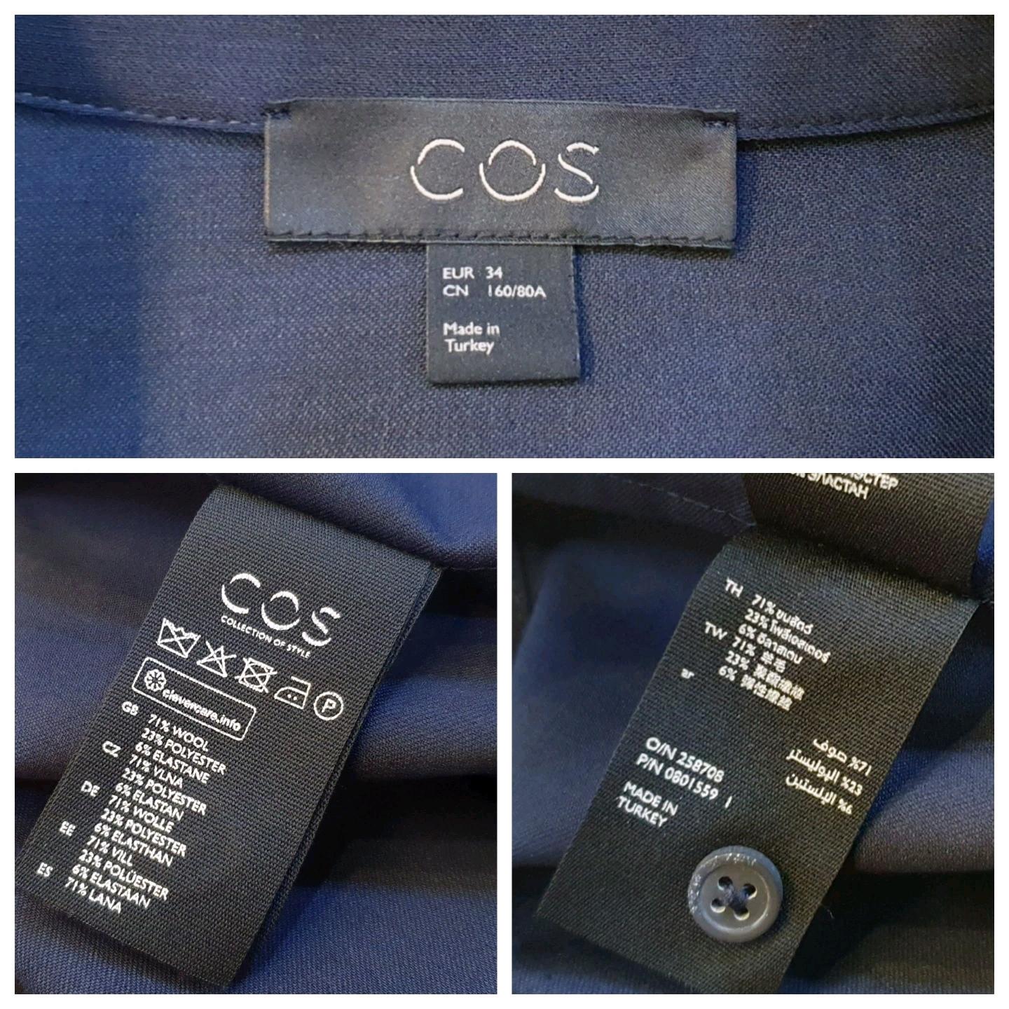 55.COS 오버랩 블라우스  7