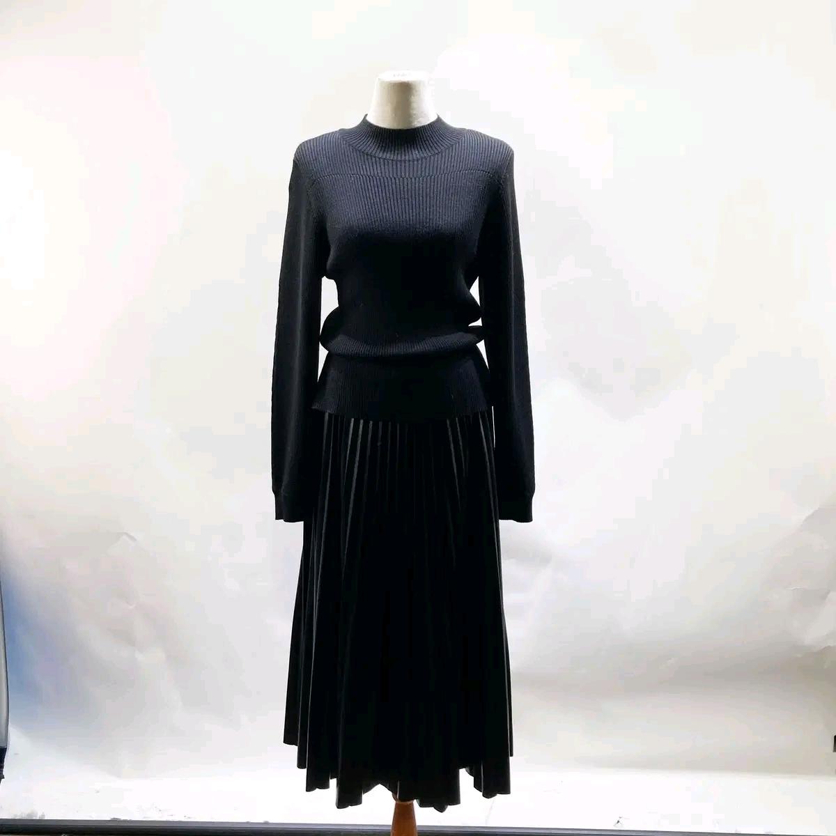 시슬리 2020 여성레더레이어드 원피스 F 진스센스 2
