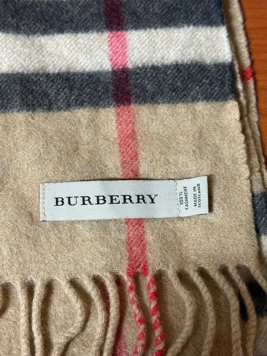 [BURBERRY] 버버리 코리아 캐시미어 시그니처 체크 머플러 (아카이브 베 6