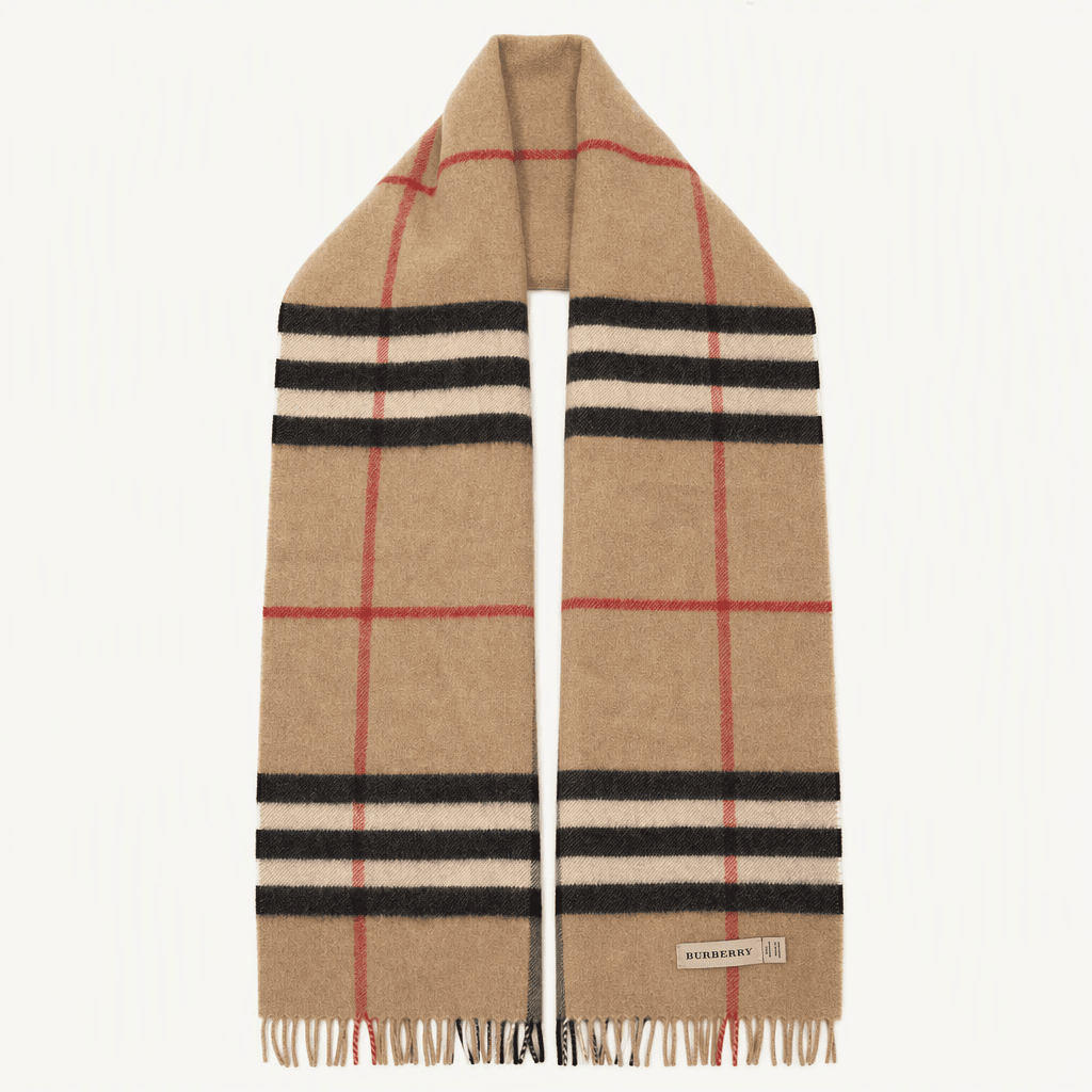 [BURBERRY] 버버리 코리아 캐시미어 시그니처 체크 머플러 (아카이브 베