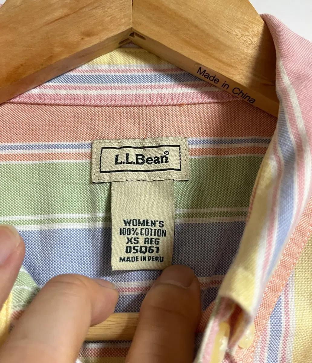 L.L.Bean 엘엘빈 오버핏 스트라이프 셔츠 XS 6