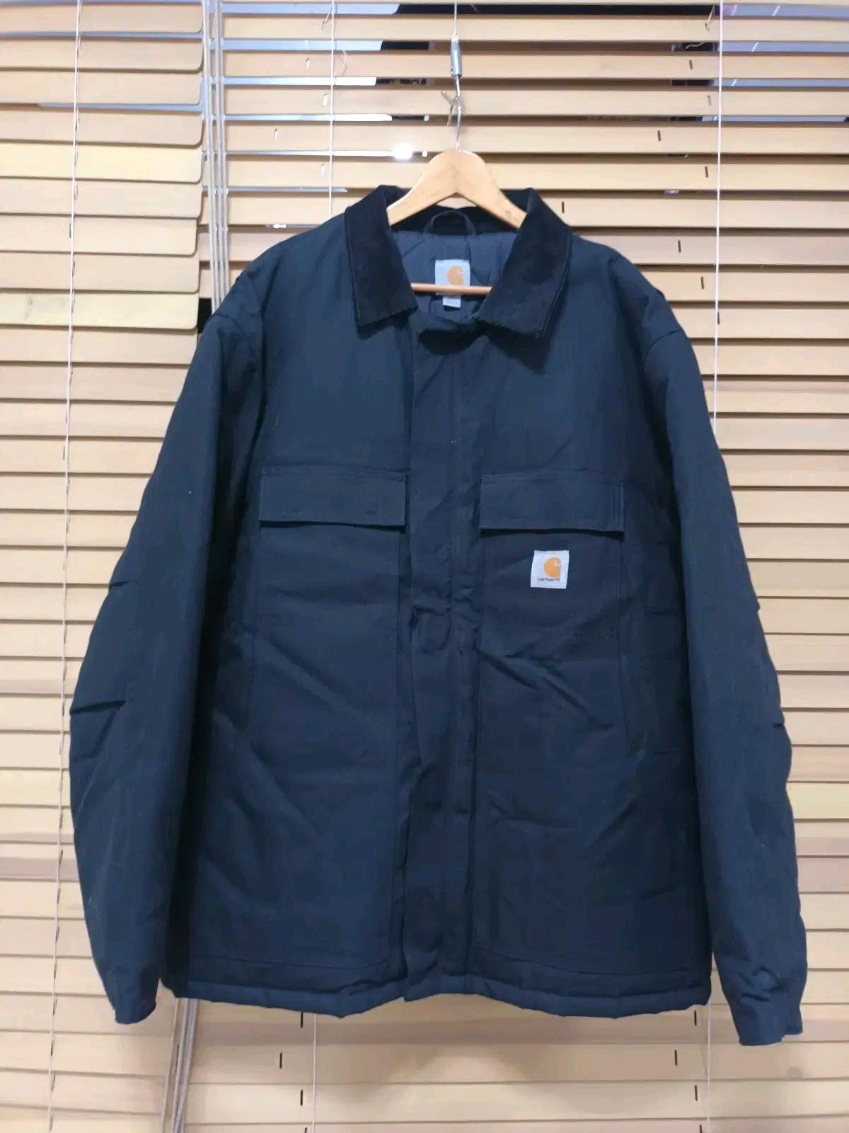 칼하트 C003-BLK 디트로이트 블랙트레디셔널 자켓 2XL. 2