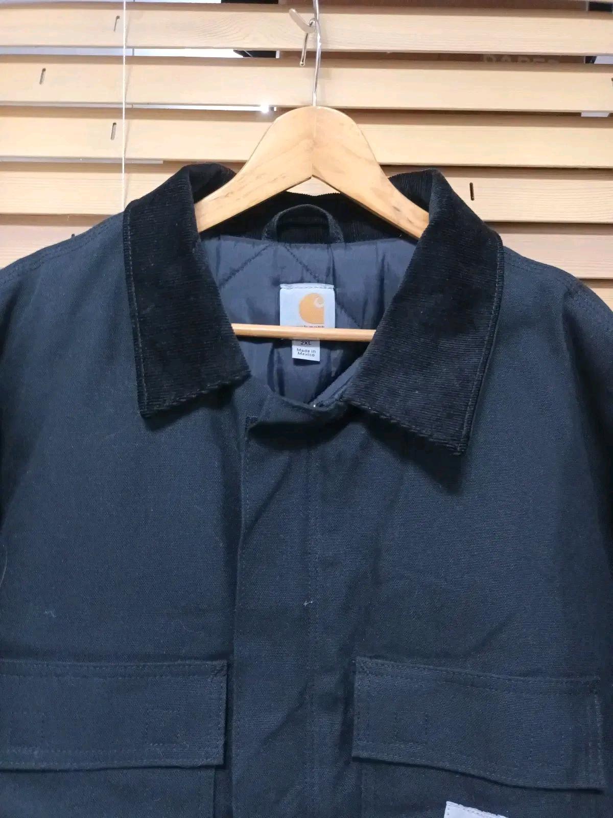 칼하트 C003-BLK 디트로이트 블랙트레디셔널 자켓 2XL. 5