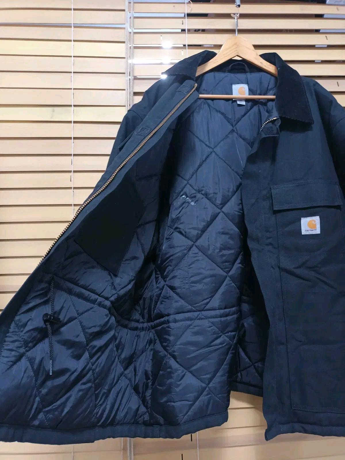 칼하트 C003-BLK 디트로이트 블랙트레디셔널 자켓 2XL. 6