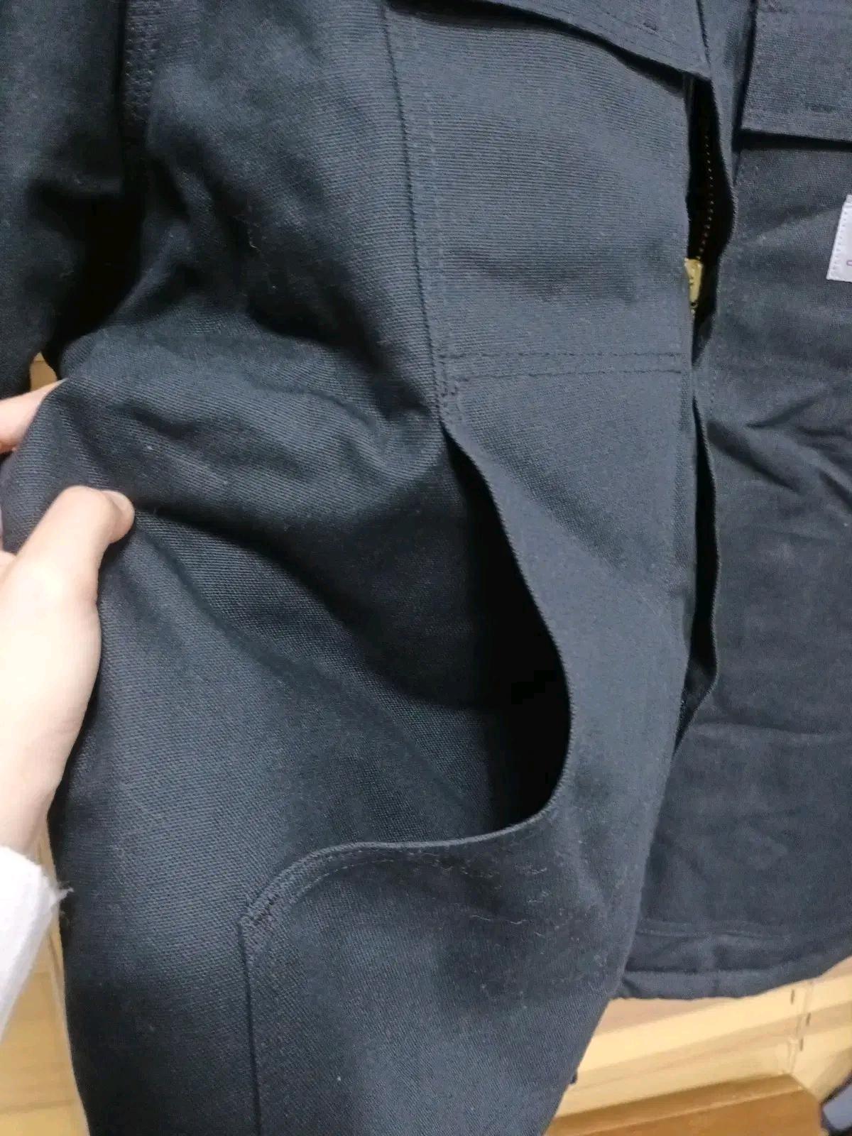 칼하트 C003-BLK 디트로이트 블랙트레디셔널 자켓 2XL. 8