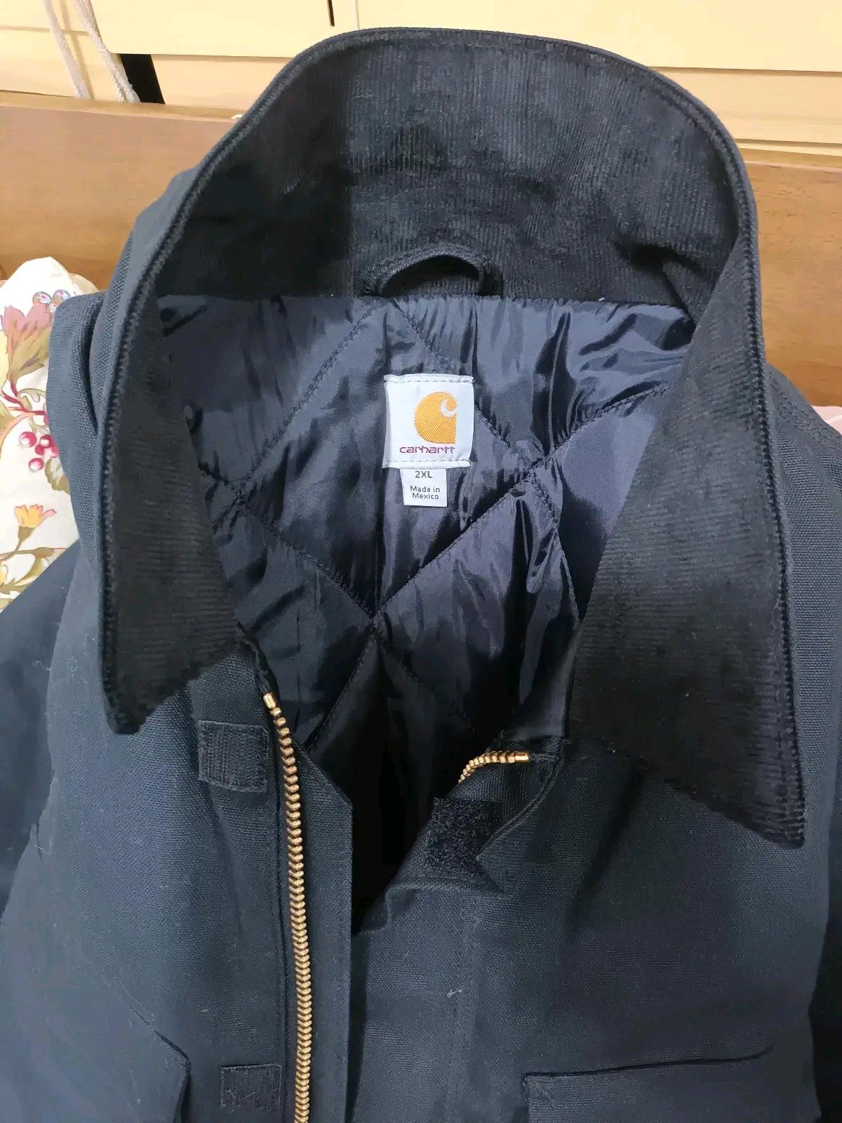 칼하트 C003-BLK 디트로이트 블랙트레디셔널 자켓 2XL. 10