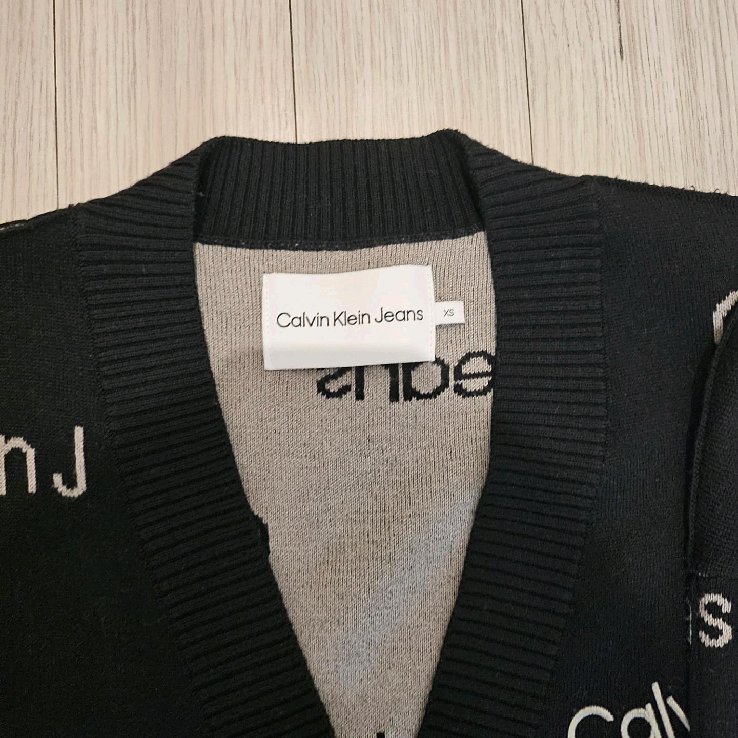 캘빈클라인 진스 로고 가디건 4