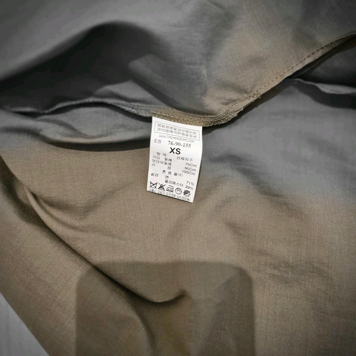 톰그레이하운드 카키색 셔츠 XS 4