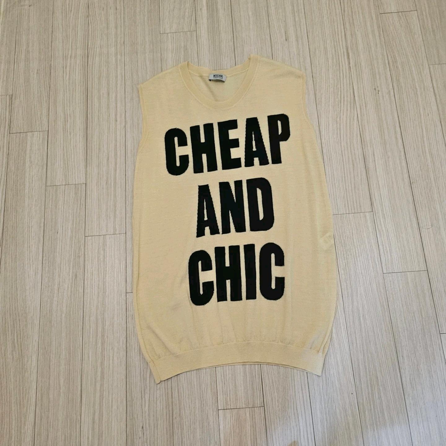 모스키노 CHEAP AND CHIC 롱니트 베스트 2