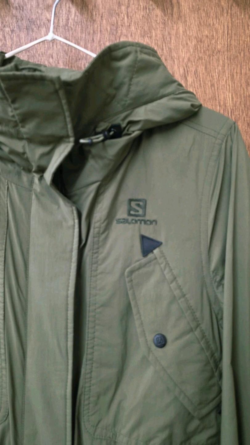 살로몬/salomon 카키색 야상 자켓 S 2