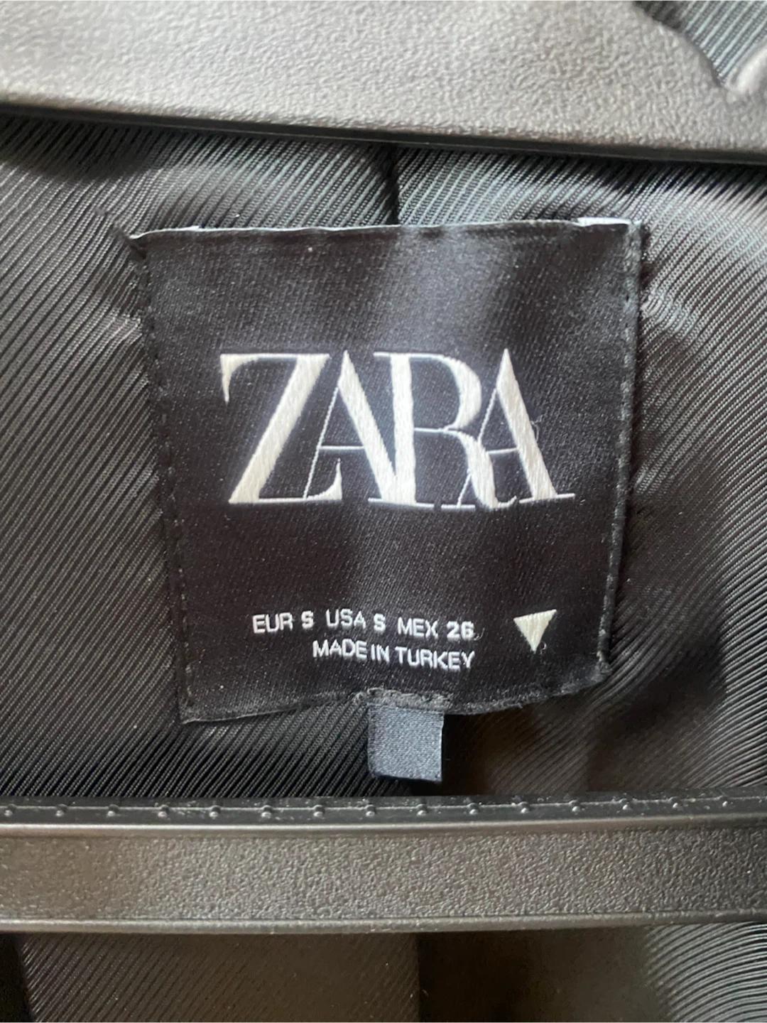 ZARA 크롭 자켓 베이지 S 3