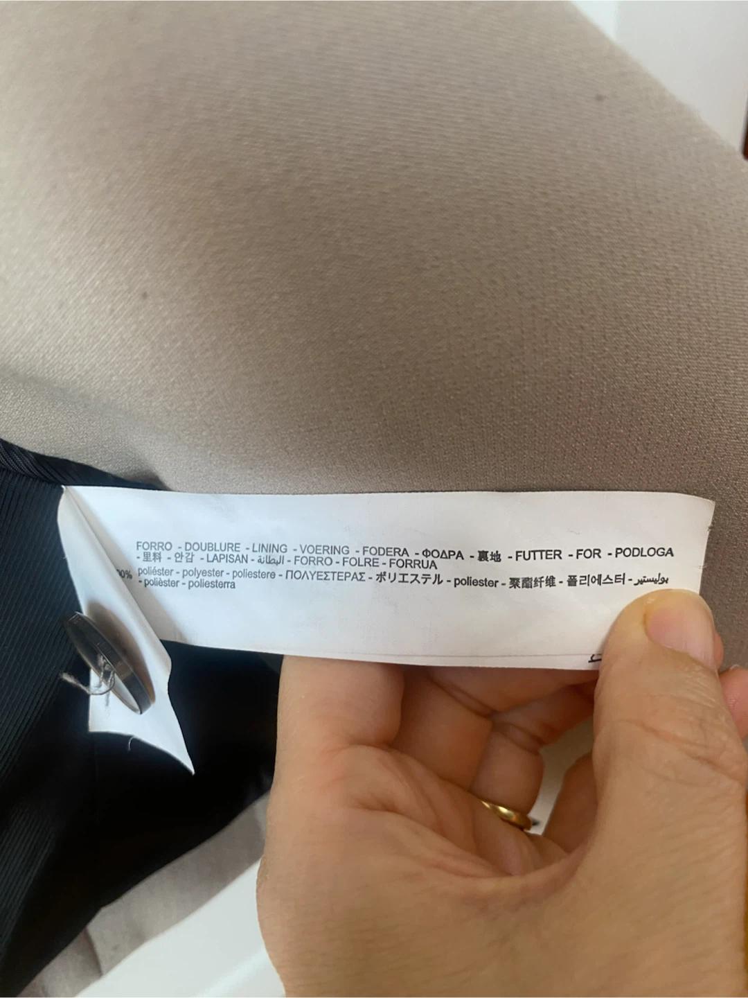 ZARA 크롭 자켓 베이지 S 7