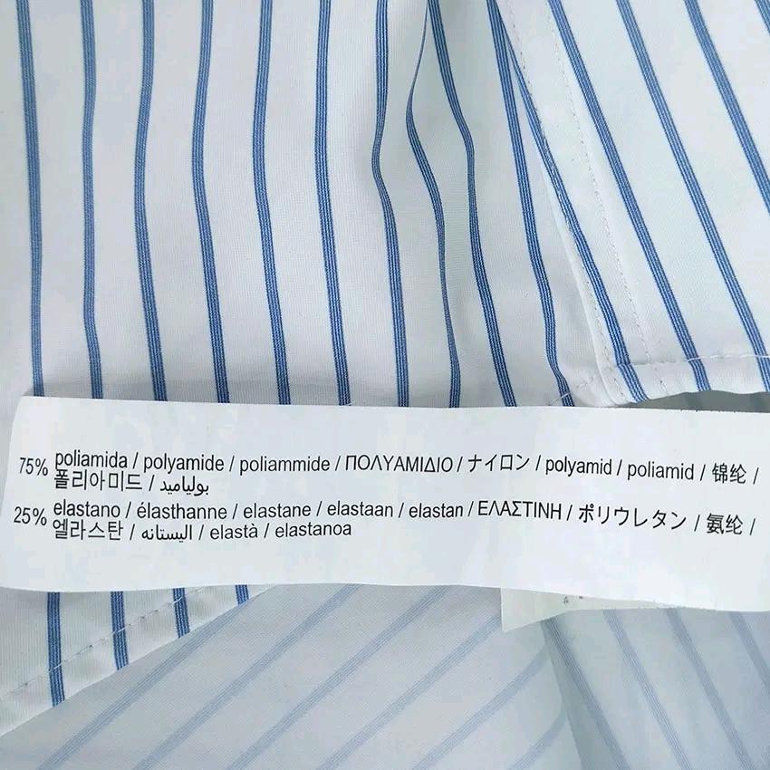 자라 남성 춘추 사방스판 긴팔셔츠 블루M (HU46986) 7