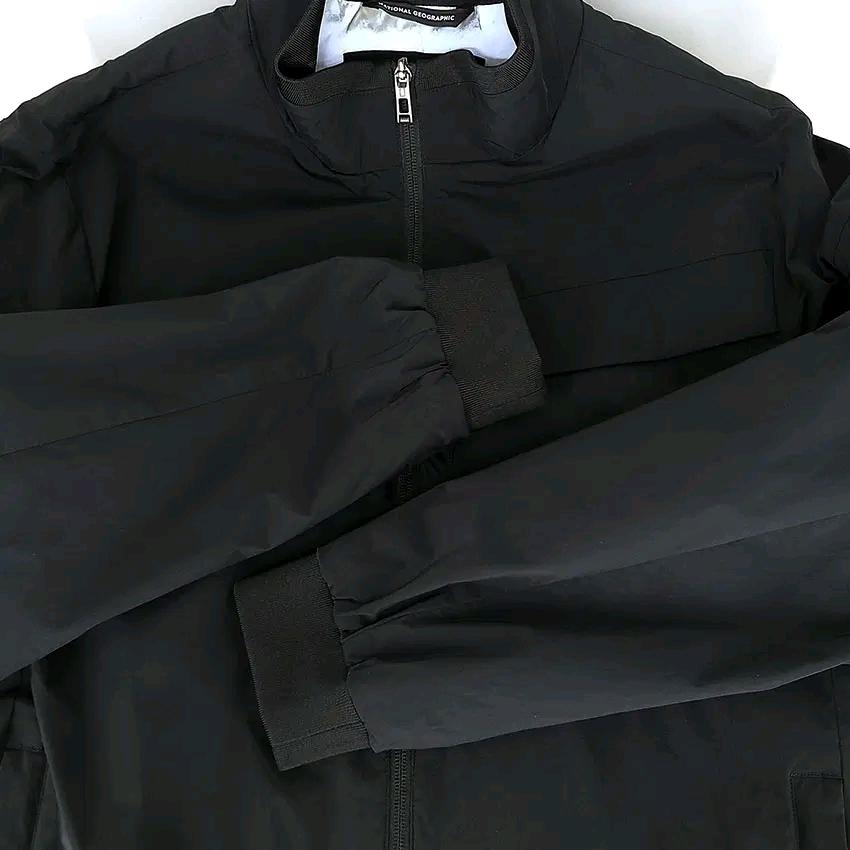 내셔널지오그래픽 남성 춘추 집업자켓 블랙100 (HU46988) 4