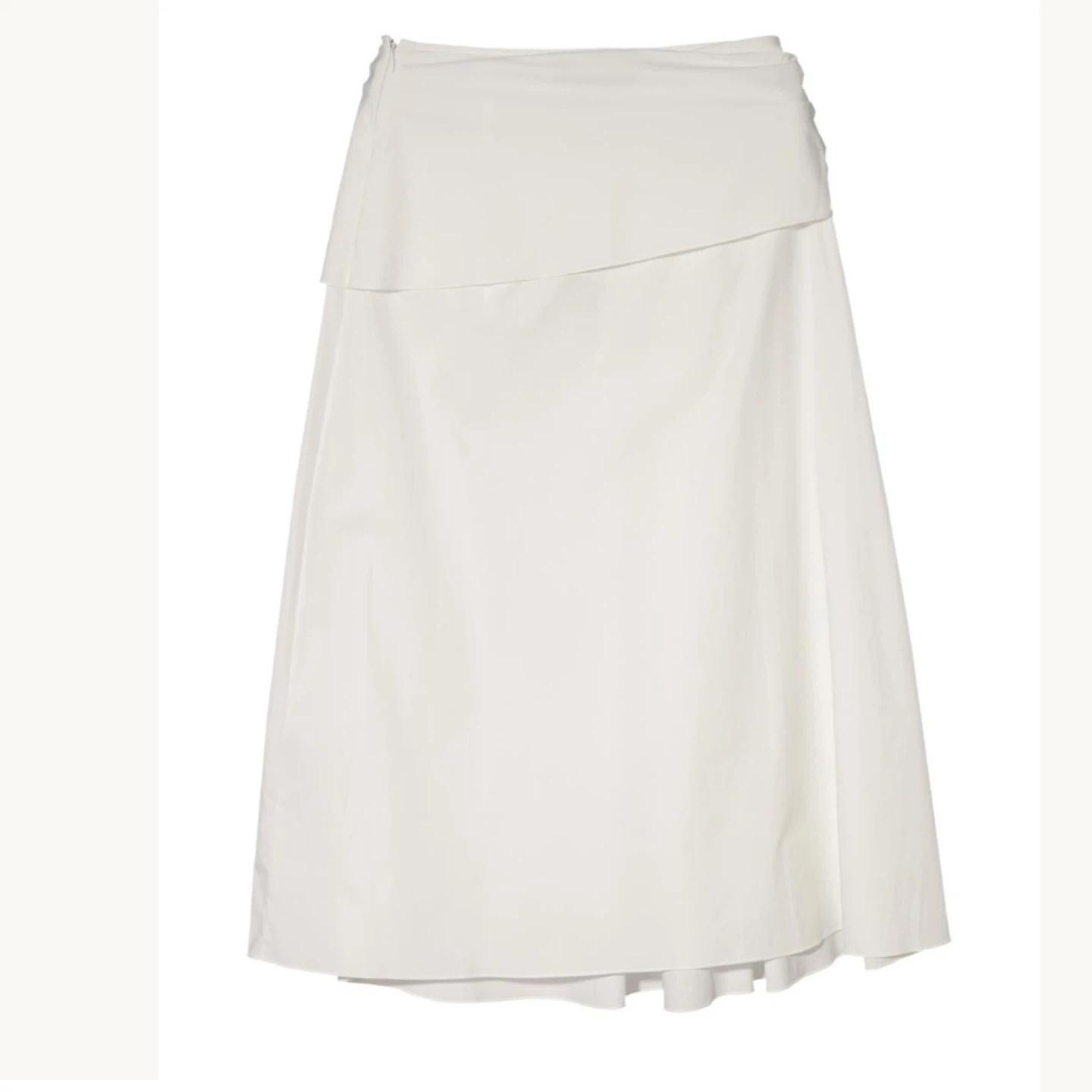 띠어리 sarong skirt 화이트 0size _ 세탁완료 3