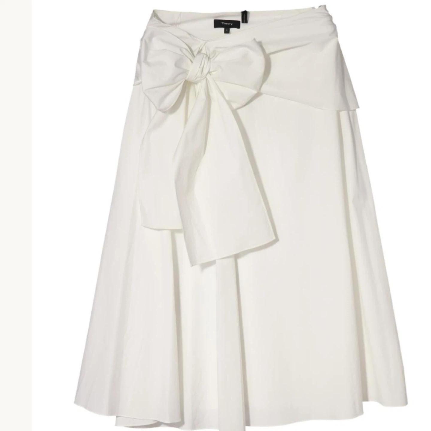 띠어리 sarong skirt 화이트 0size _ 세탁완료 2