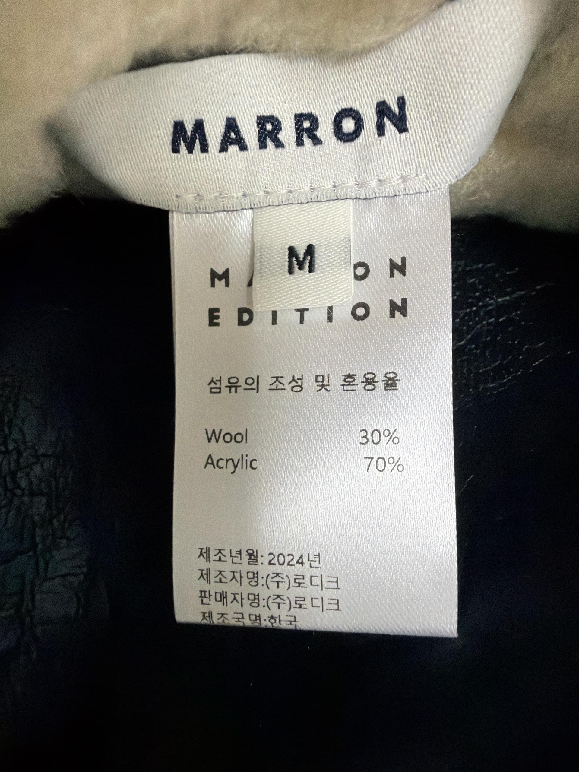 마론 노카라 리버시블 무스탕 재킷 5