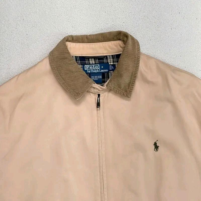POLO BY RALPH LAUREN 코듀로이 카라 해링턴자켓 L 3