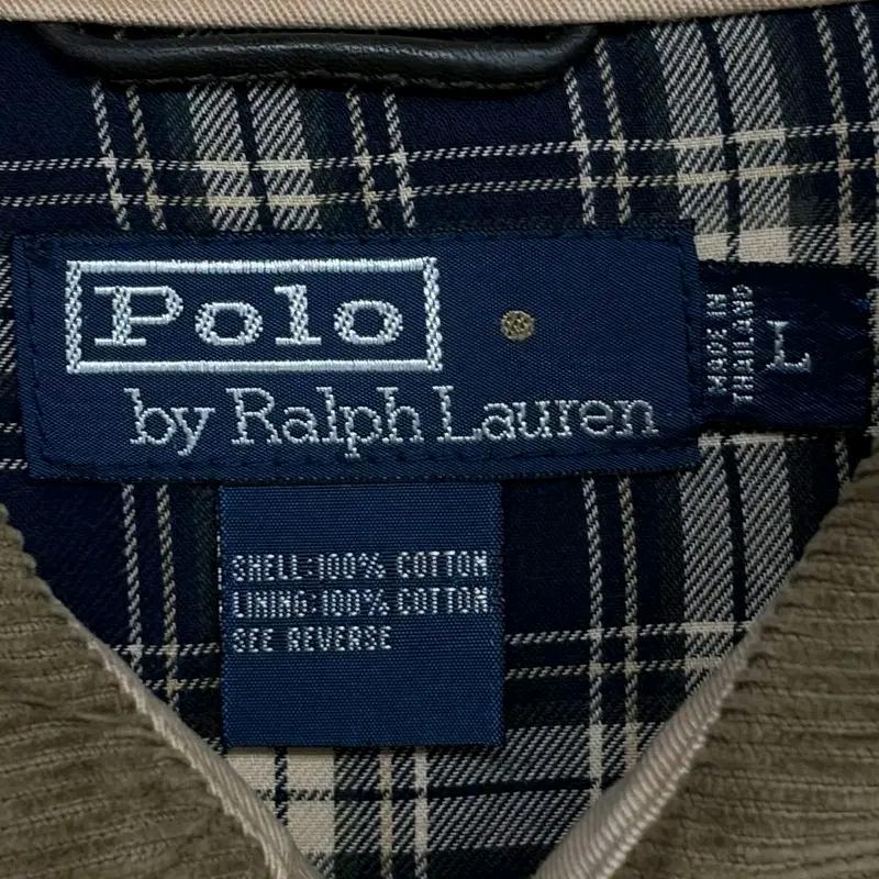 POLO BY RALPH LAUREN 코듀로이 카라 해링턴자켓 L 4