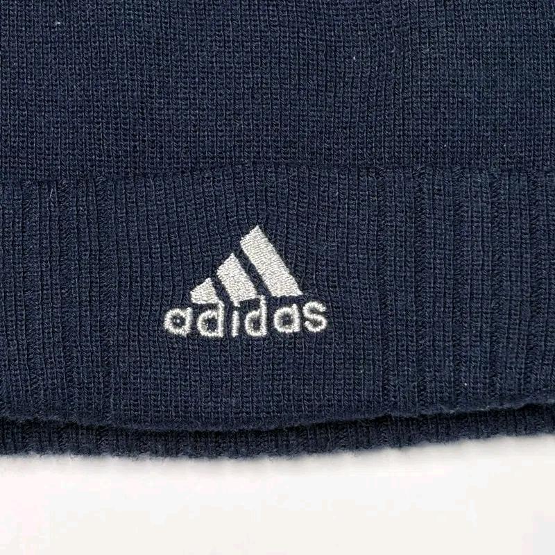 ADIDAS 올드스쿨 니트 비니 네이비 3