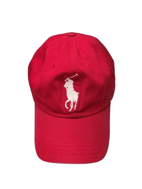 POLO BY RALPH LAUREN 빅포니 볼캡 레드 2