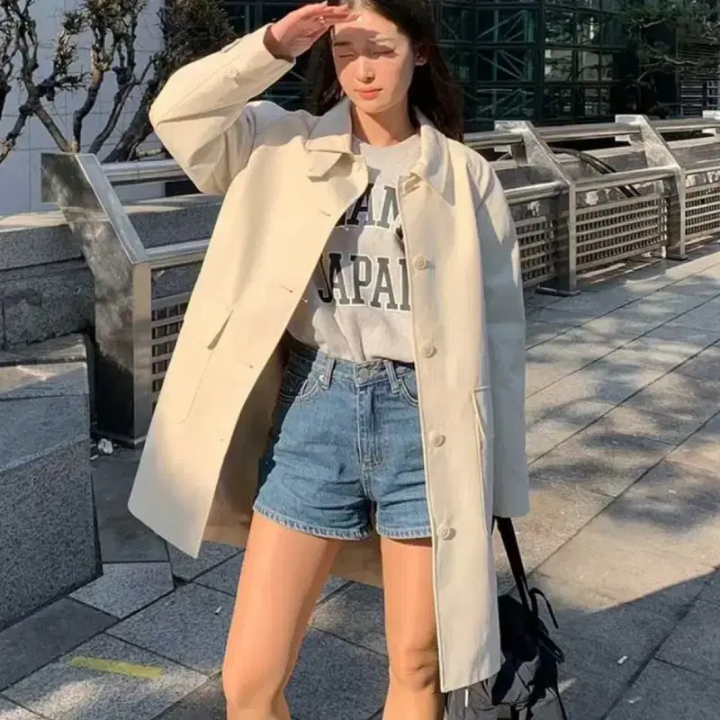 튜드먼트 하프 트렌치 코트 2