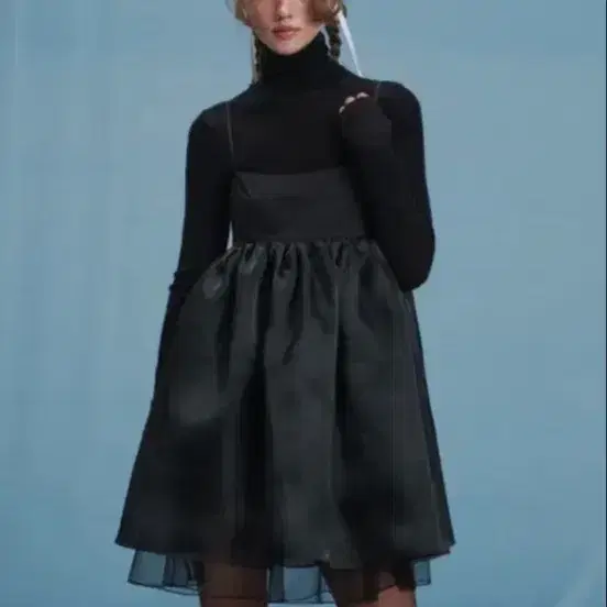 더바넷 Black Chloe Backless Mini Dress 5