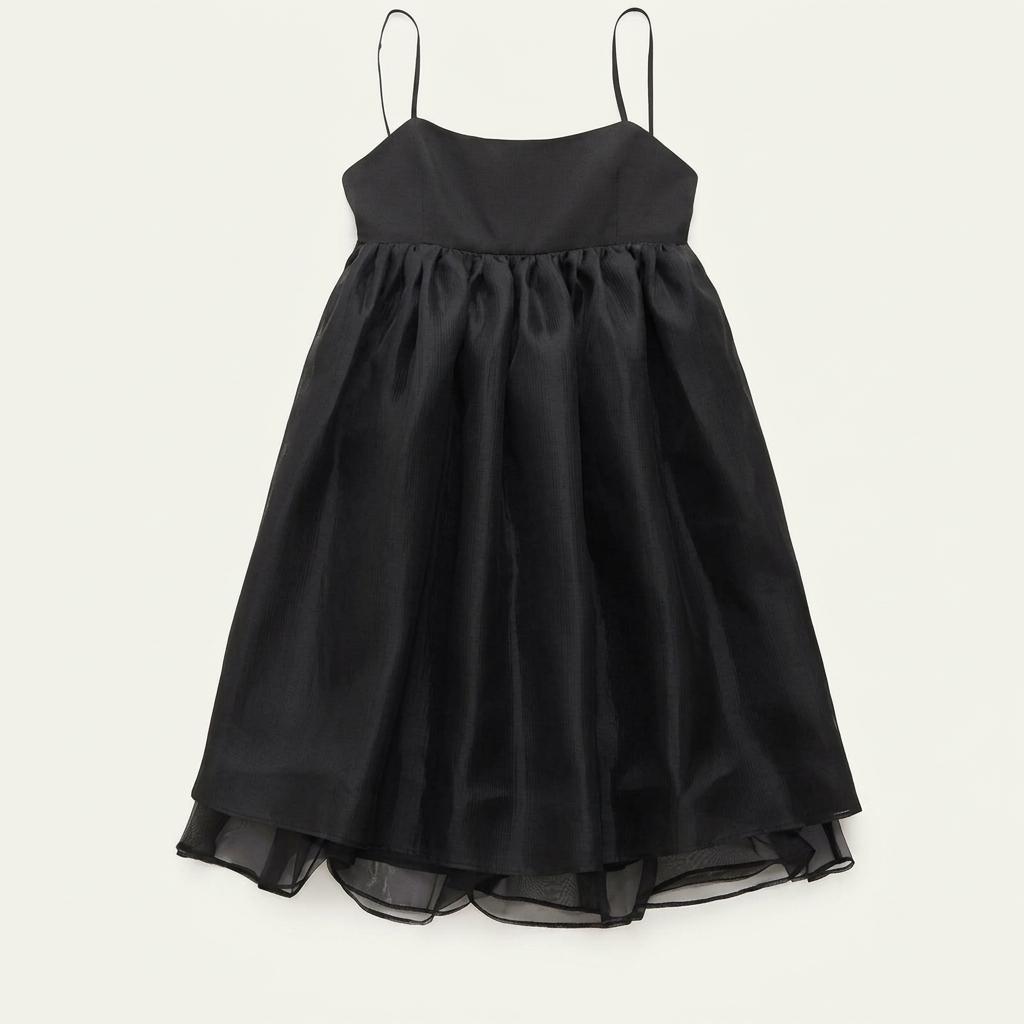 더바넷 Black Chloe Backless Mini Dress 착용컷