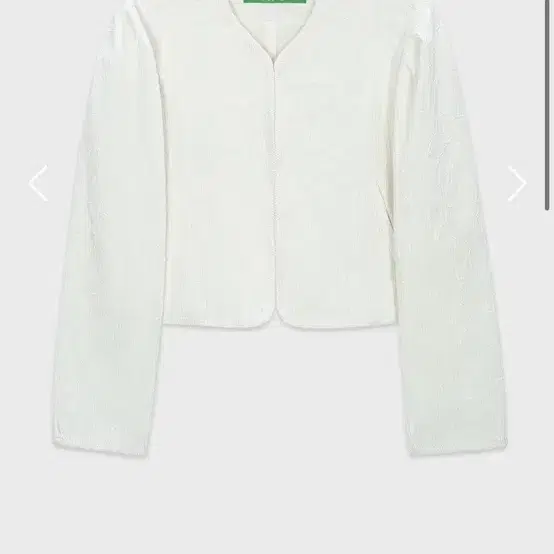 시눈 sinoon Round Bomber Jacket (White) 3