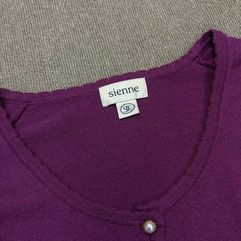 SIENNE 시엔느 세실 가디건 퍼플 3