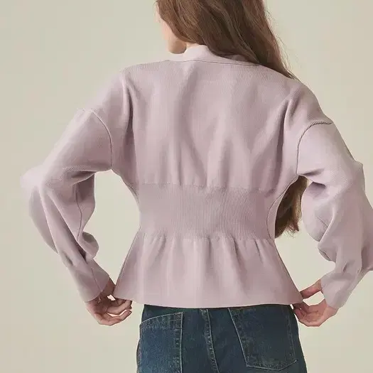 론론 가디건 연보라색 4