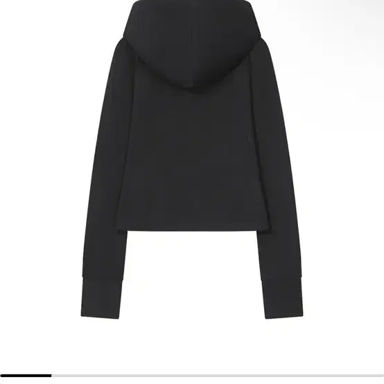 미세키서울 Double placket slim hoodie BLACK 4