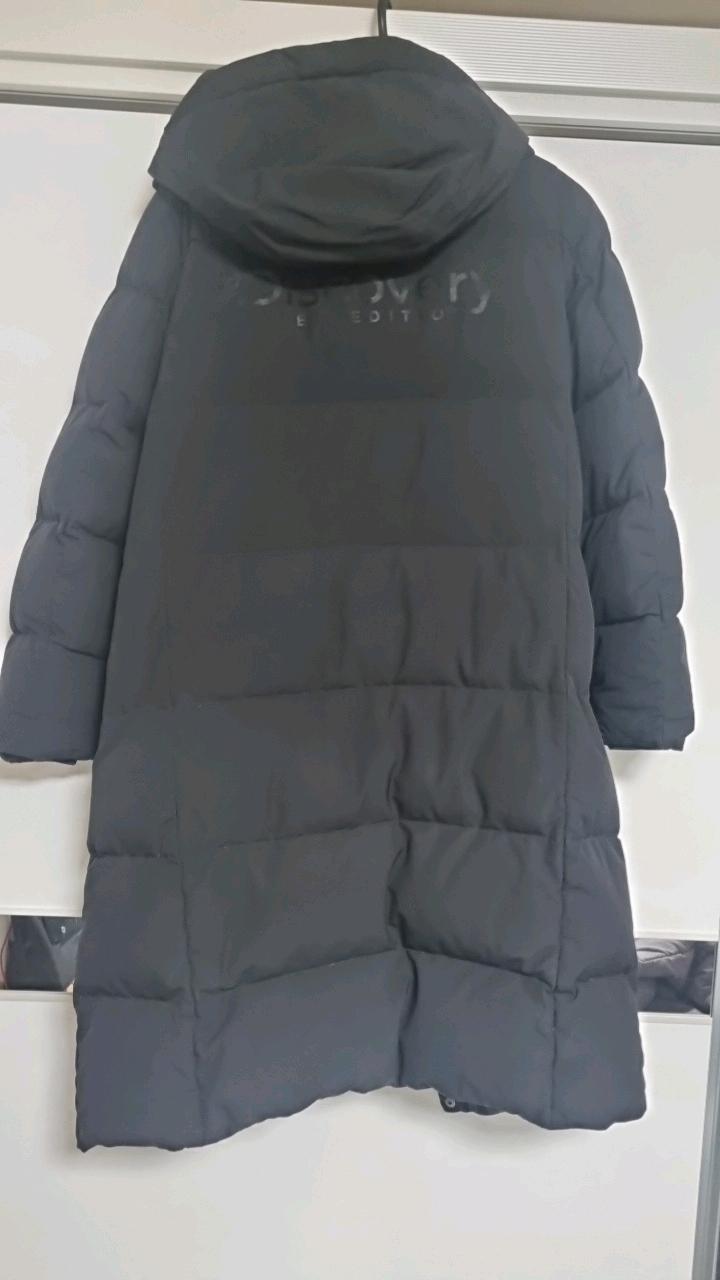 디스커버리 롱패딩 구스다운 자켓 블랙 7