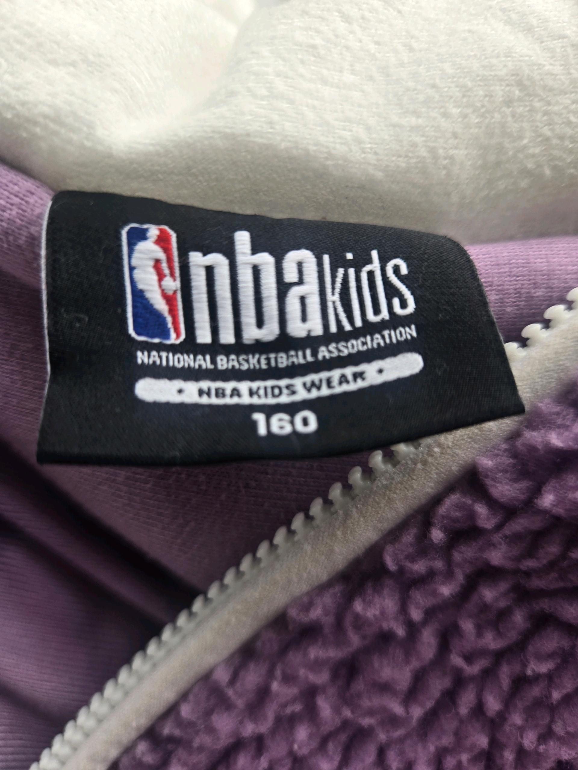 NBA 퍼플 배색 후리스 조끼 3