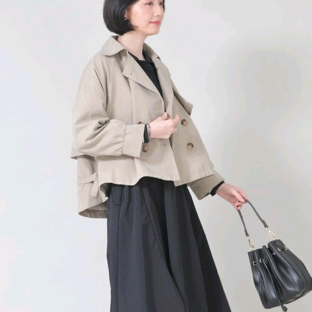 더블버튼 트렌치 코트 5