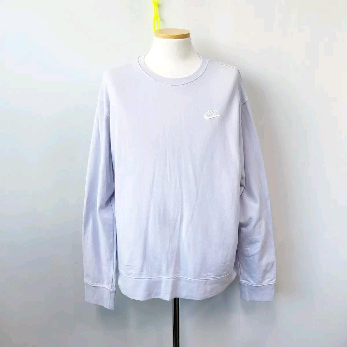 나이키 남성맨투맨 연보라 XL 2