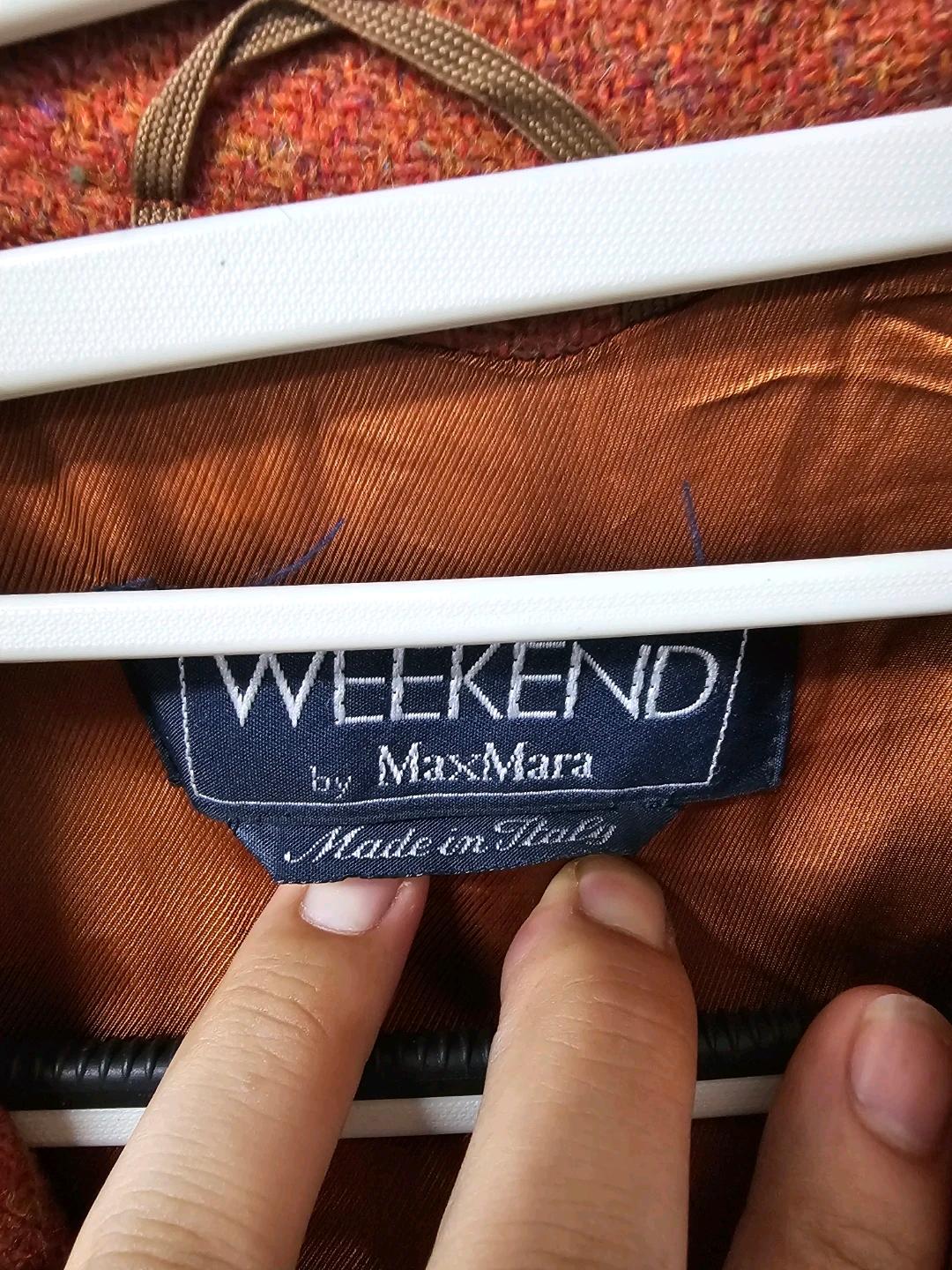 WEEKEND by MaxMara 오렌지 자켓 5