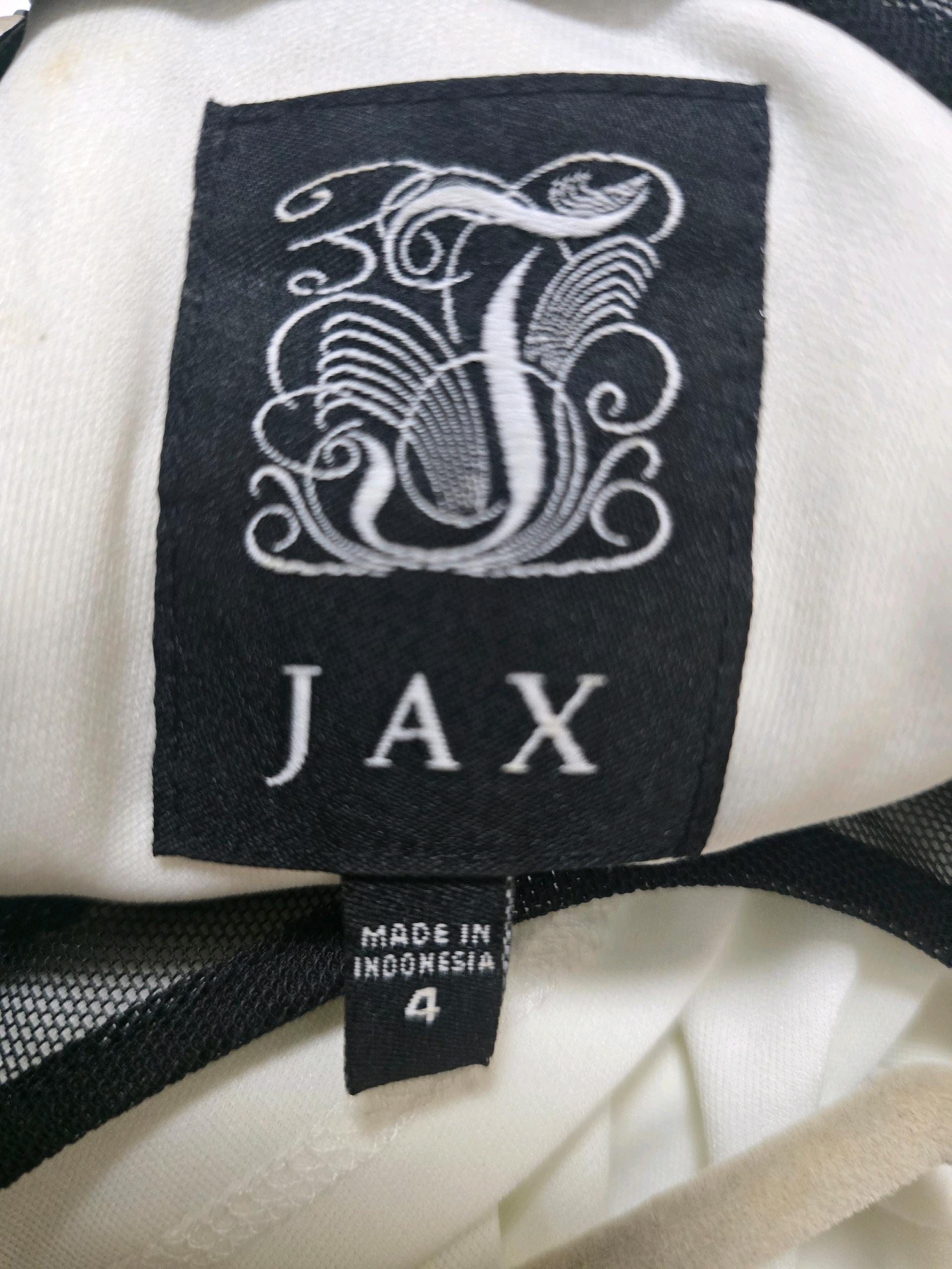 JAX 스팽글 화이트 미디 원피스 12